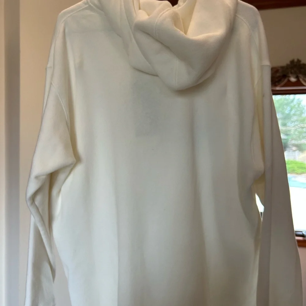 Men's Gucci jersey cotton hoodie, interlocking G 1921 anniversary motif large